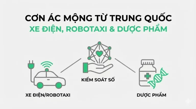 CƠN ÁC MỘNG TIẾP THEO TỪ TRUNG QUỐC: KHÔNG CHỈ LÀ XE ĐIỆN, HỌ SẮP "THÂU TÓM" CẢ MẠNG SỐNG CỦA BẠN