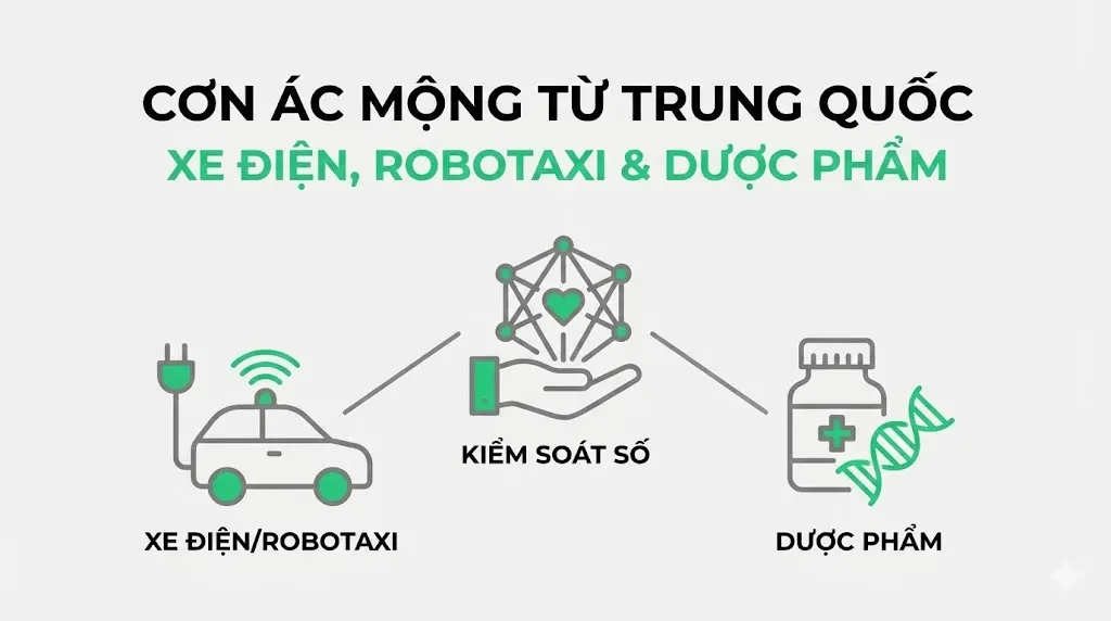 CƠN ÁC MỘNG TIẾP THEO TỪ TRUNG QUỐC: KHÔNG CHỈ LÀ XE ĐIỆN, HỌ SẮP "THÂU TÓM" CẢ MẠNG SỐNG CỦA BẠN